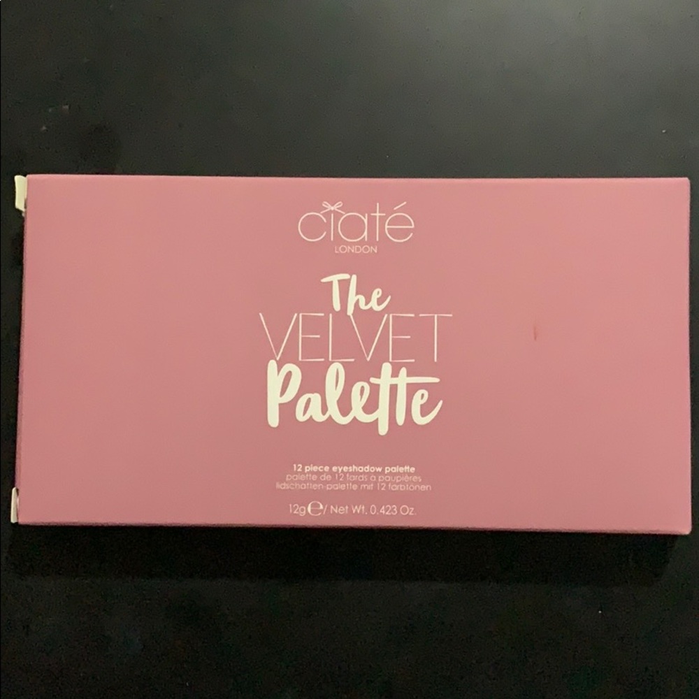 Ciate London the velvet palette